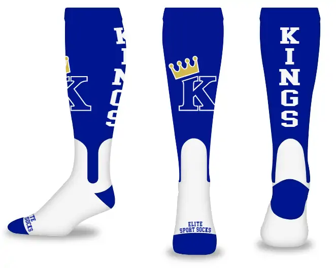 Custom 2-in-1 (5'') - Knee-high - Blank Slate Style Socks