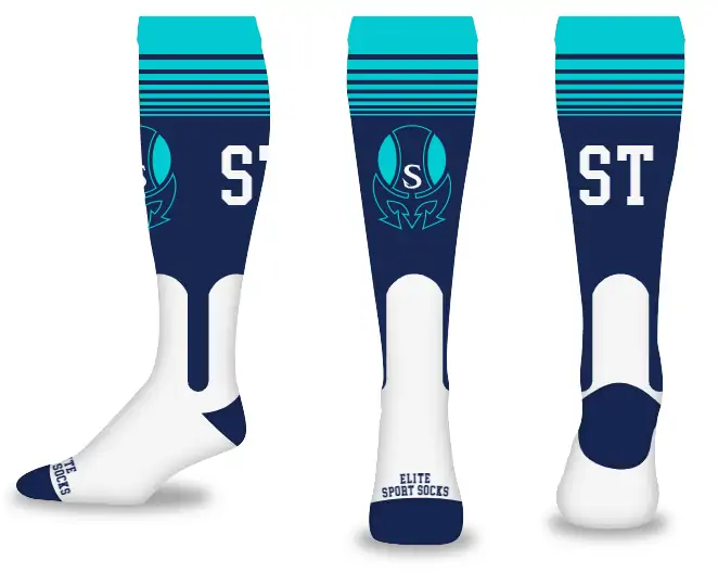 Custom 2-in-1 - Knee-high - Fade Style Socks