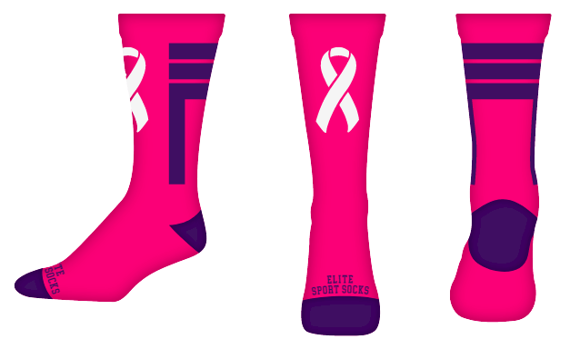 Awareness - Crew - Stripes Style Socks