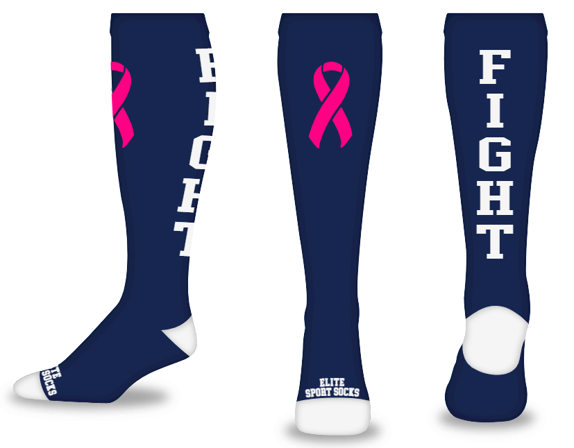 Awareness - Knee-high - Blank Slate Style Socks