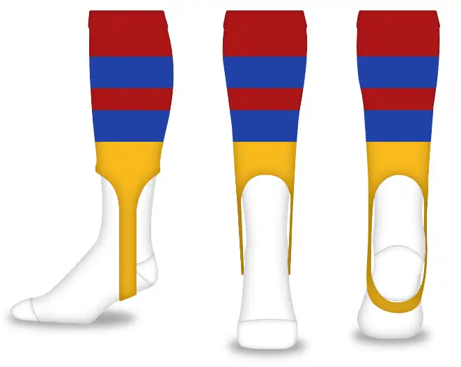 Stripes - Stirrup - Stripes D Style Socks